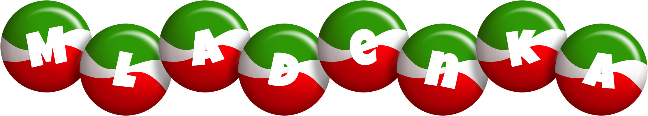 Mladenka italy logo