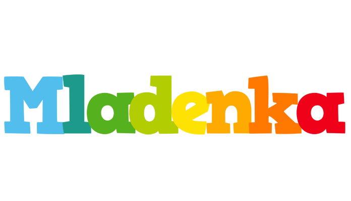 Mladenka rainbows logo