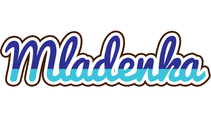 Mladenka raining logo
