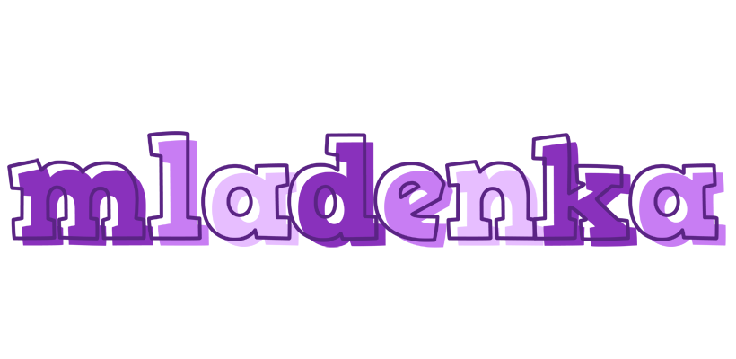 Mladenka sensual logo