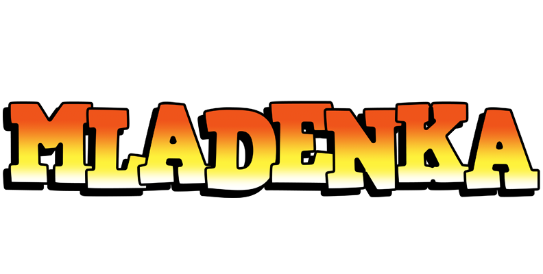 Mladenka sunset logo