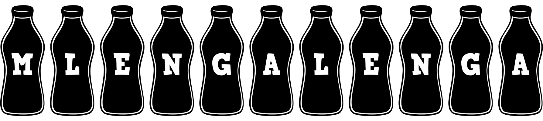 Mlengalenga bottle logo
