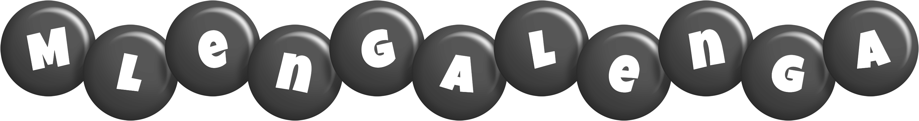 Mlengalenga candy-black logo