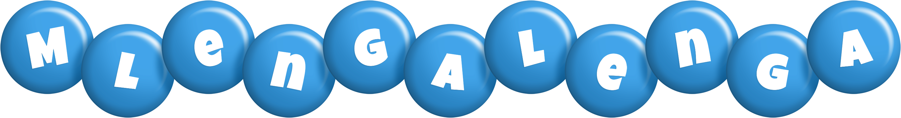 Mlengalenga candy-blue logo