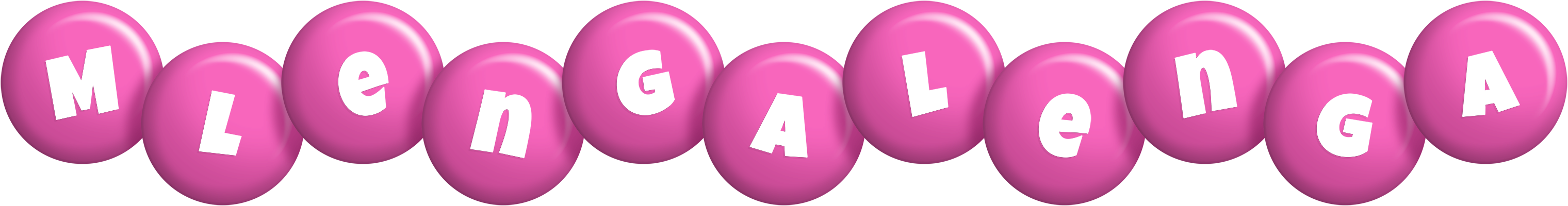Mlengalenga candy-pink logo