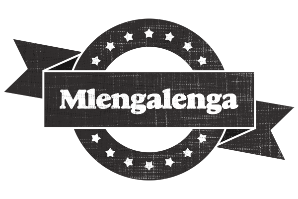 Mlengalenga grunge logo