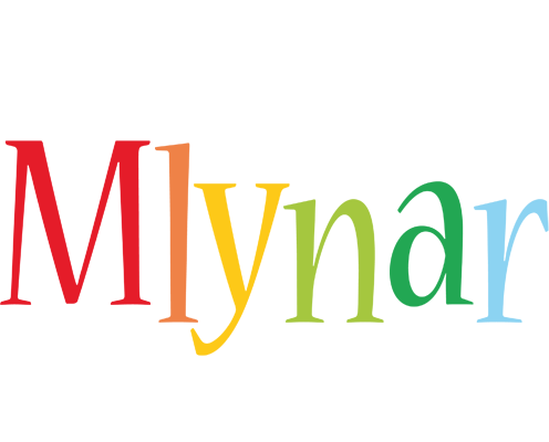 Mlynar birthday logo