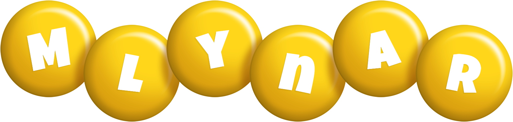Mlynar candy-yellow logo