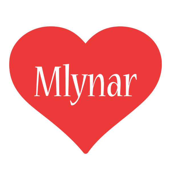 Mlynar love logo