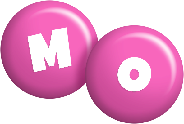 Mo candy-pink logo