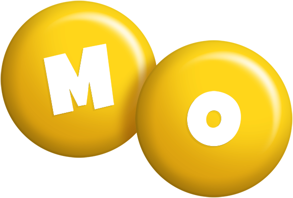 Mo candy-yellow logo