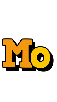 Mo cartoon logo
