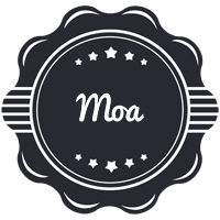 Moa badge logo