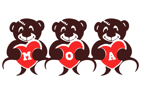 Moa bear logo