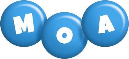 Moa candy-blue logo