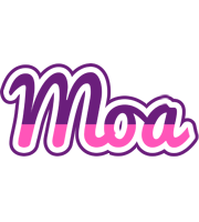 Moa cheerful logo