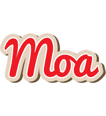 Moa chocolate logo