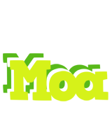 Moa citrus logo