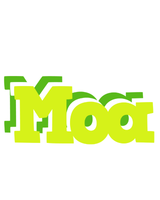 Moa citrus logo