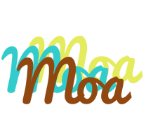 Moa cupcake logo