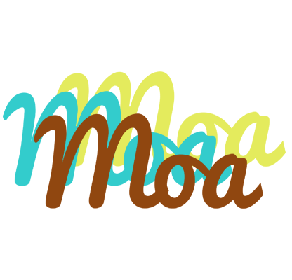 Moa cupcake logo