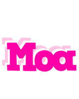 Moa dancing logo
