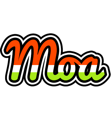Moa exotic logo