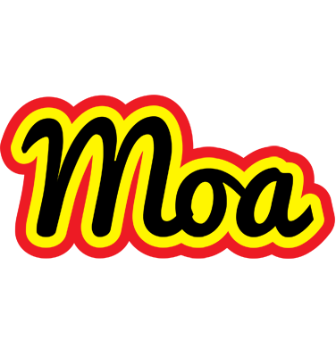 Moa flaming logo