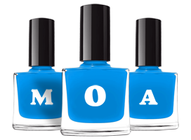 Moa glossy logo