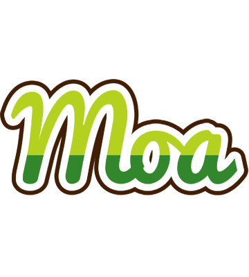 Moa golfing logo