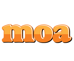 Moa orange logo