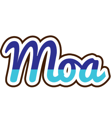 Moa raining logo
