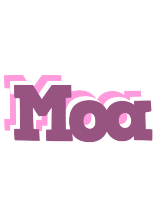 Moa relaxing logo