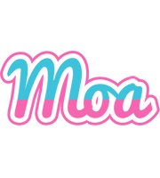 Moa woman logo