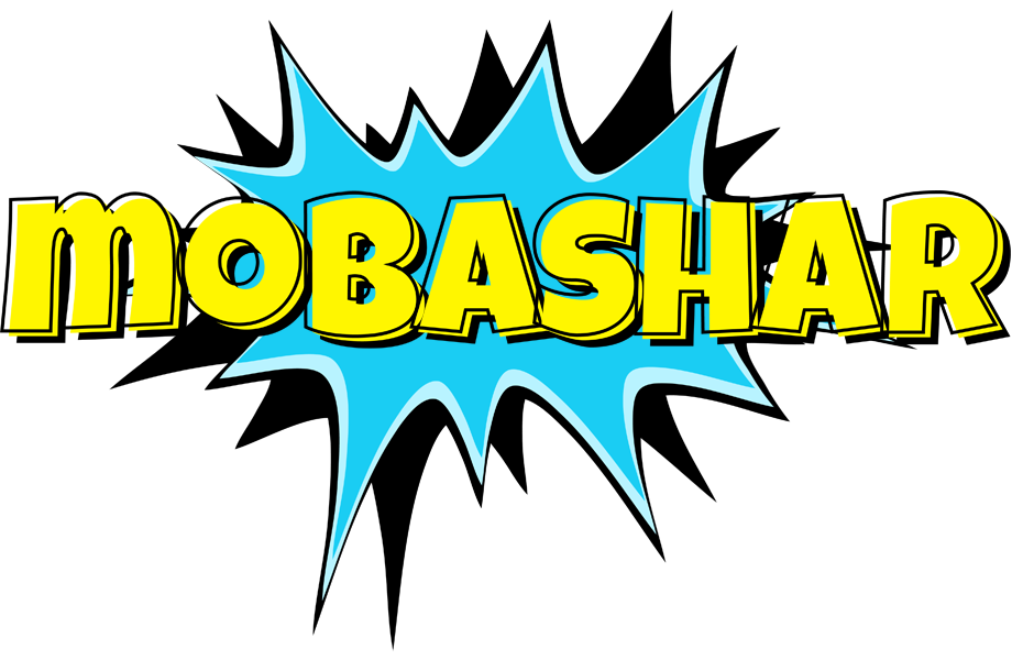 Mobashar amazing logo