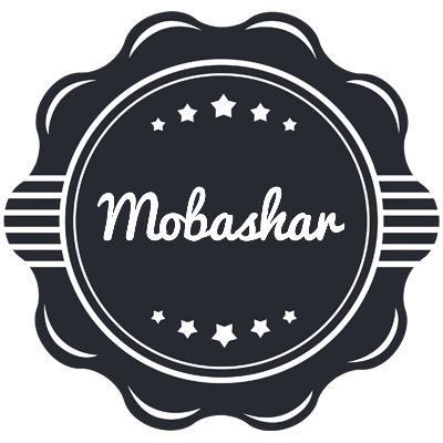 Mobashar badge logo