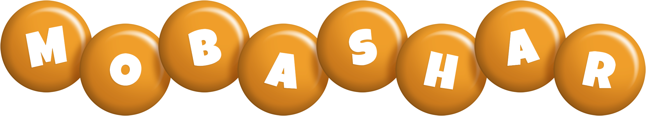 Mobashar candy-orange logo