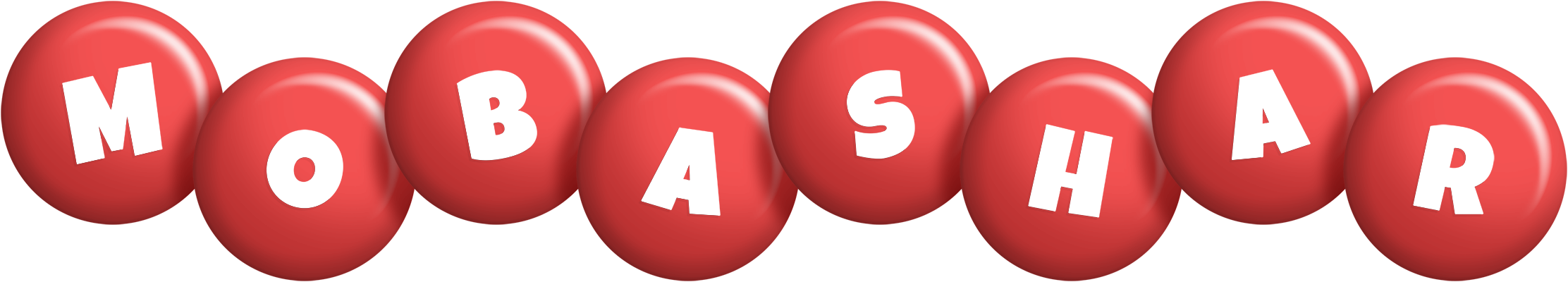 Mobashar candy-red logo