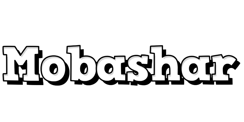 Mobashar snowing logo