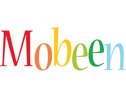 Mobeen birthday logo