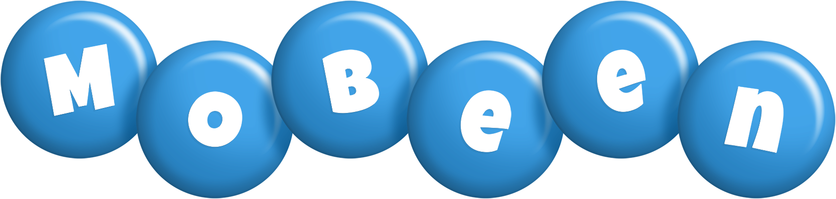 Mobeen candy-blue logo