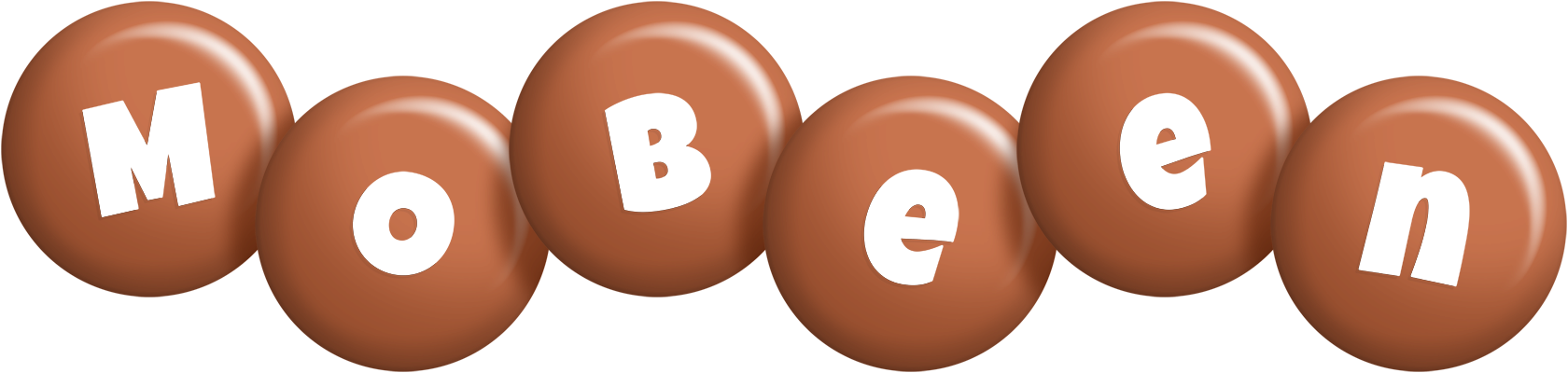 Mobeen candy-brown logo
