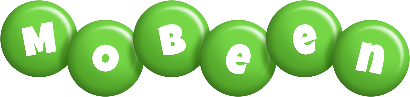 Mobeen candy-green logo
