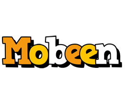 Mobeen cartoon logo