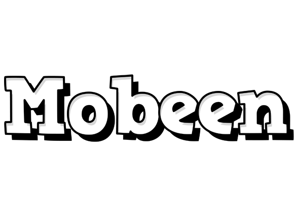 Mobeen snowing logo