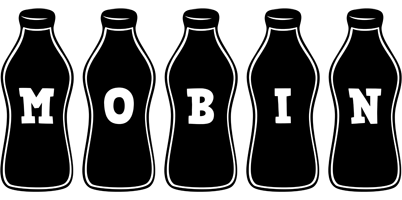 Mobin bottle logo