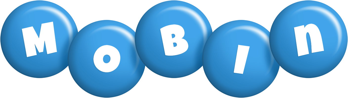 Mobin candy-blue logo