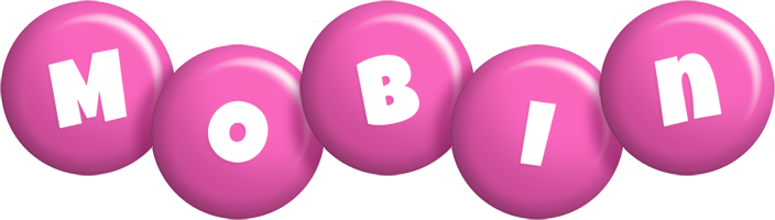 Mobin candy-pink logo
