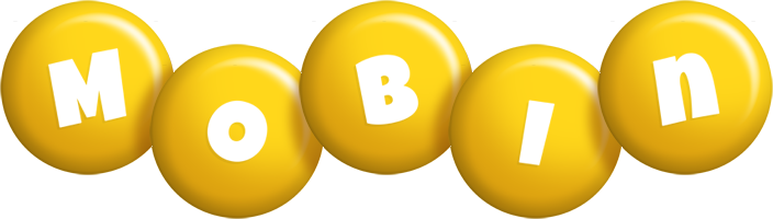 Mobin candy-yellow logo