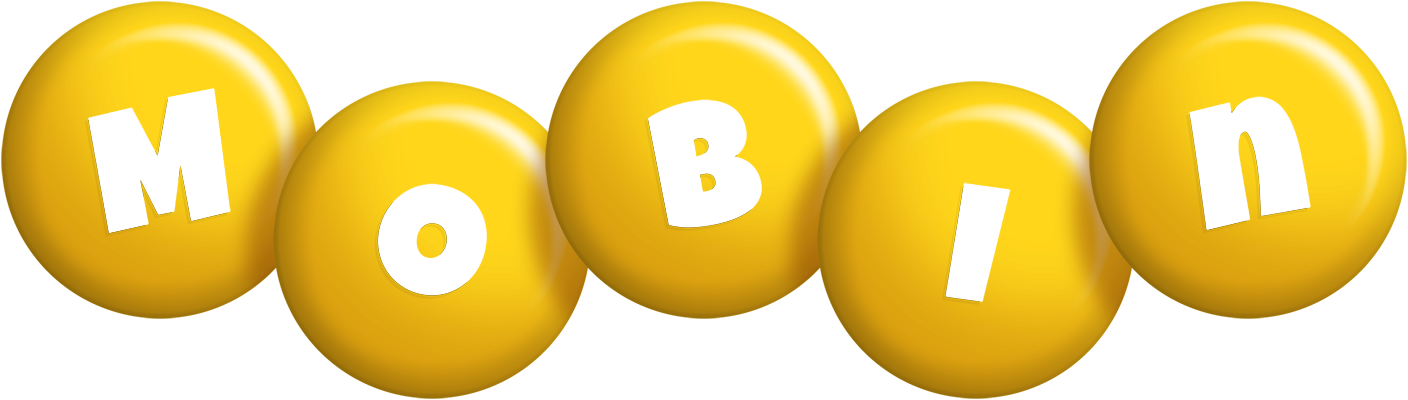 Mobin candy-yellow logo